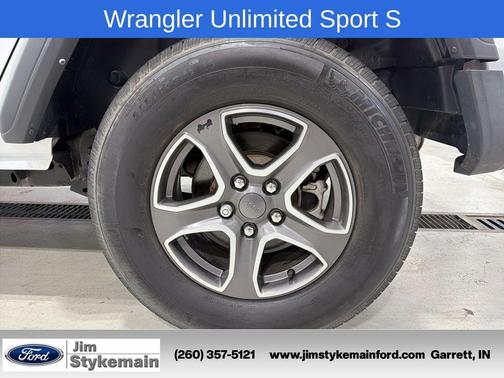 Bright White Clearcoat 2021 Jeep Wrangler Unlimited Sport