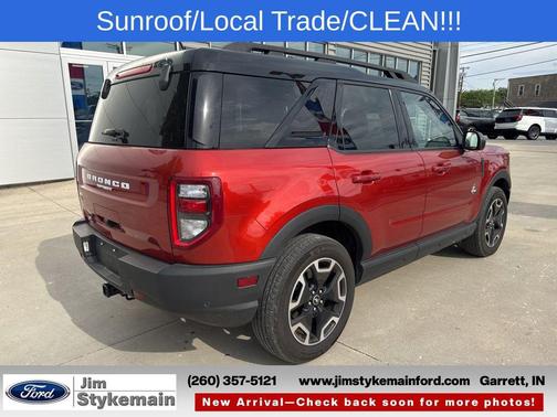 Chili Pepper Red 2023 Ford Bronco Sport Outer Banks