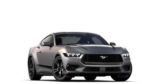Iconic Silver Metallic 2025 Ford Mustang EcoBoost Premium
