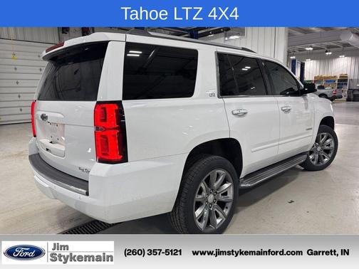 Summit White 2015 Chevrolet Tahoe LTZ