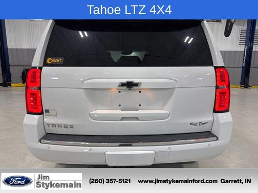 Summit White 2015 Chevrolet Tahoe LTZ