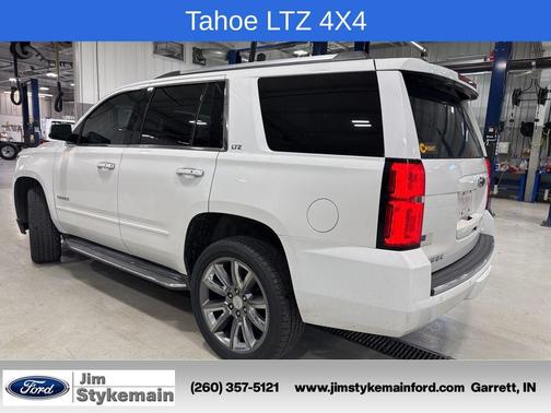 Summit White 2015 Chevrolet Tahoe LTZ
