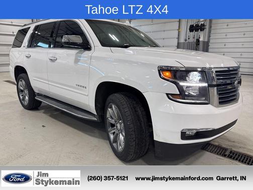 Summit White 2015 Chevrolet Tahoe LTZ