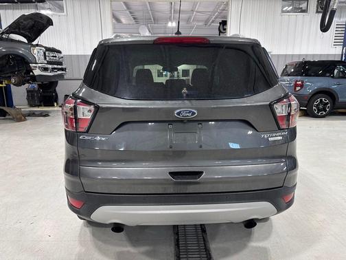 White Platinum Metallic Tri-Coat 2017 Ford Escape Titanium