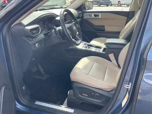 Blue 2020 Ford Explorer Limited