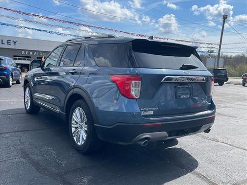 Blue 2020 Ford Explorer Limited