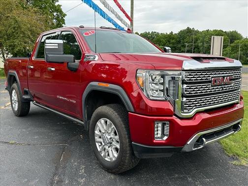 Red 2021 GMC Sierra 2500 Denali