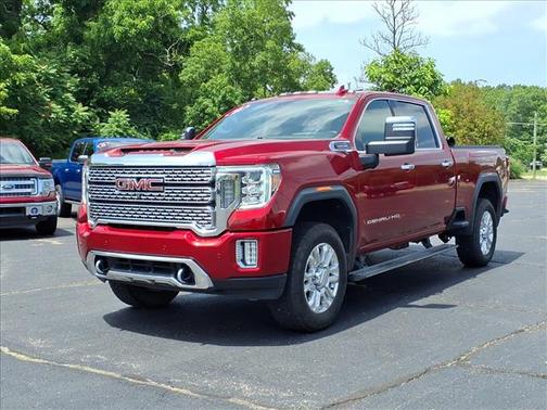Red 2021 GMC Sierra 2500 Denali