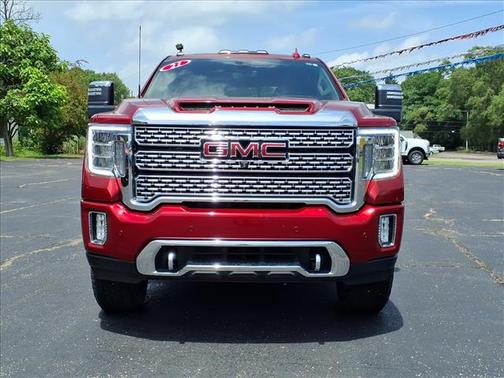 Red 2021 GMC Sierra 2500 Denali