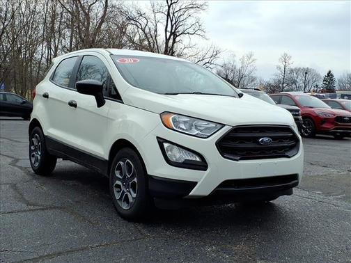 Diamond White 2020 Ford EcoSport S
