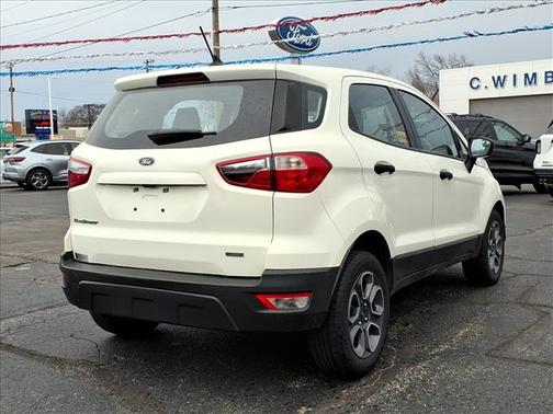 Diamond White 2020 Ford EcoSport S