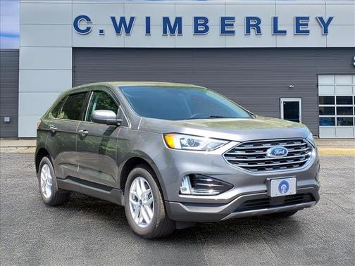 Carbonized Gray 2022 Ford Edge SEL