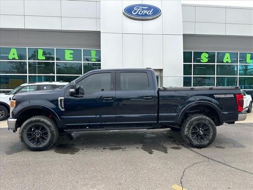 Antimatter Blue Metallic 2022 Ford F-350 Lariat Super Duty