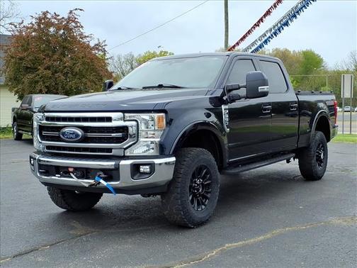 Antimatter Blue Metallic 2022 Ford F-350 Lariat Super Duty