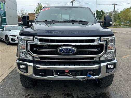 Antimatter Blue Metallic 2022 Ford F-350 Lariat Super Duty