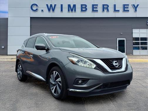 Gun Metallic 2018 Nissan Murano Platinum