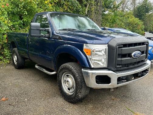 Blue 2011 Ford F-250 Super Duty