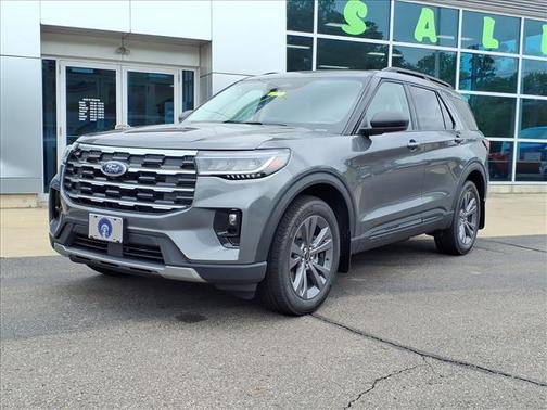 Gray 2026 Ford Explorer Active