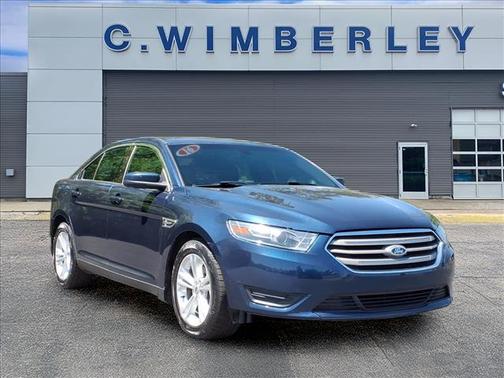 Blue 2016 Ford Taurus SEL
