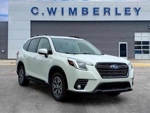 Crystal White Pearl 2023 Subaru Forester Premium
