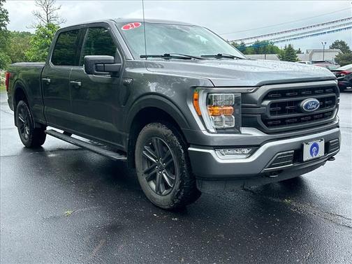 Gray 2021 Ford F-150 XLT