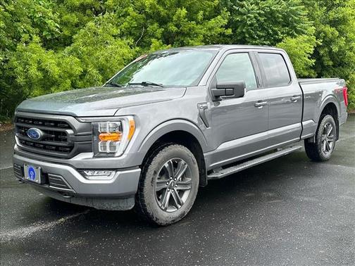 Gray 2021 Ford F-150 XLT