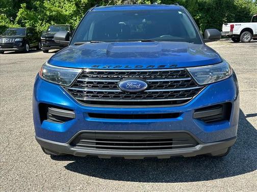 Atlas Blue 2020 Ford Explorer XLT