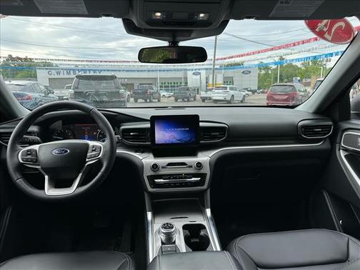 Red 2024 Ford Explorer XLT