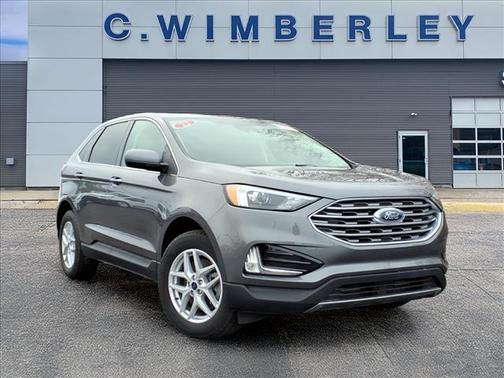 Carbonized Gray Metallic 2022 Ford Edge SEL