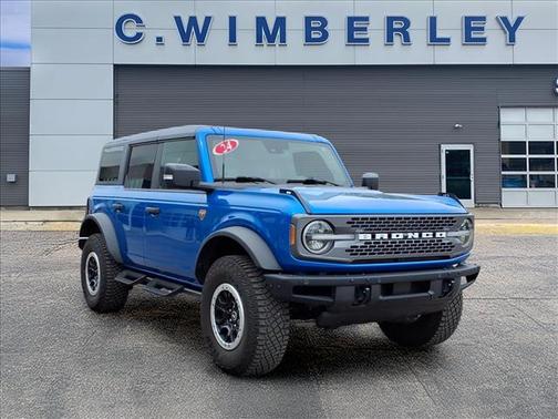 Velocity Blue 2024 Ford Bronco Badlands