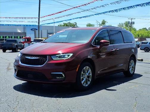 Burgundy 2021 Chrysler Pacifica Touring-L