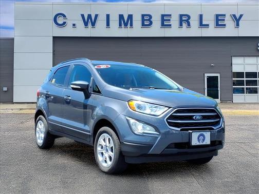 Gray 2020 Ford EcoSport SE