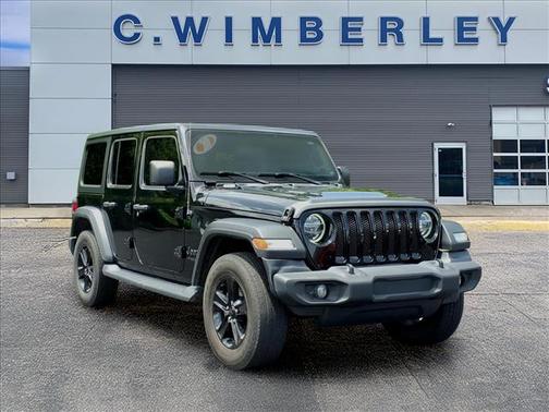 Black 2020 Jeep Wrangler Unlimited Sport
