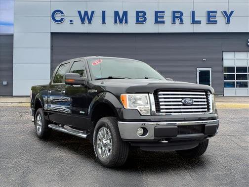 Black 2012 Ford F-150 XLT
