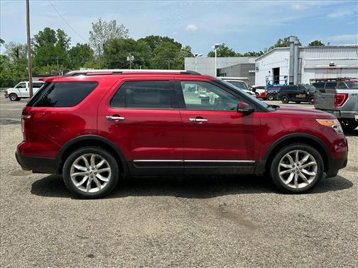 Red 2013 Ford Explorer Limited
