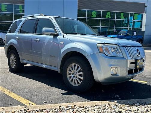 Blue 2008 Mercury Mariner Premier