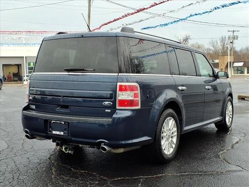 Blue 2017 Ford Flex SEL