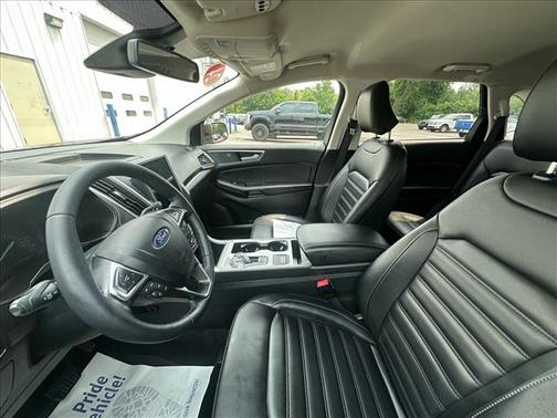 Burgundy 2024 Ford Edge SEL