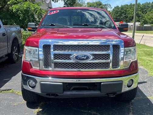 Red 2013 Ford F-150