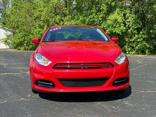 Red 2013 Dodge Dart SXT