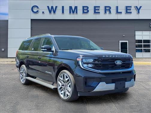 Black 2026 Ford Expedition Max Platinum