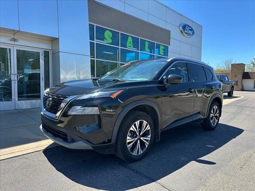 Black 2021 Nissan Rogue SV