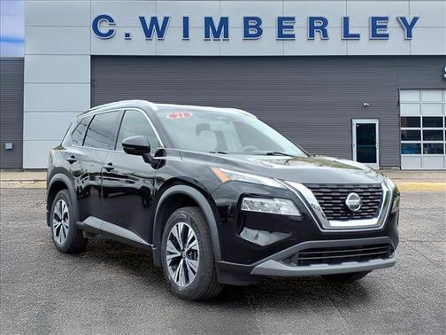 Black 2021 Nissan Rogue SV