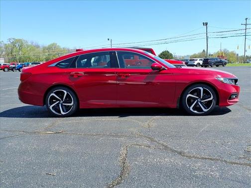 Red 2019 Honda Accord Sport
