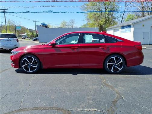 Red 2019 Honda Accord Sport
