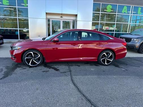 Red 2019 Honda Accord Sport