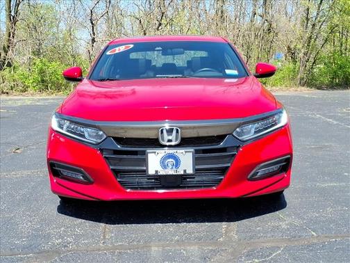 Red 2019 Honda Accord Sport