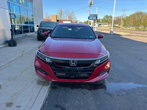 Red 2019 Honda Accord Sport