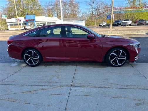 Red 2019 Honda Accord Sport