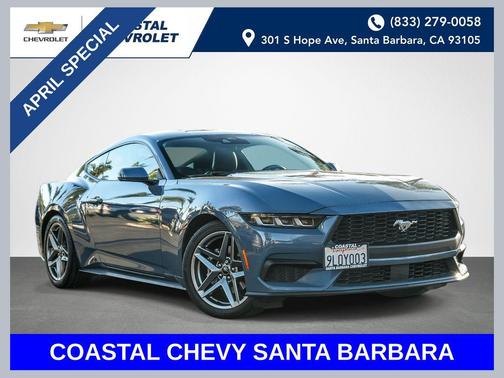 VAPOR BLUE METALLIC 2024 Ford Mustang EcoBoost